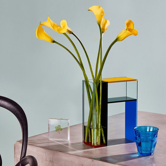 Mondri grid vase